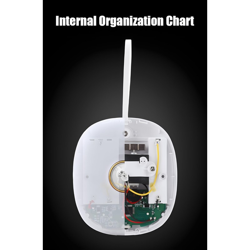 Lancoon LED Electronic Digital Alarm Clock with Silent Powerful Vibration,