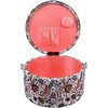 SINGER Premium Round Large Sewing Basket with Matching Zipper Pouch