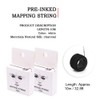 Microblading Eyebrow Marker Wire Line Tool, Cadena de mapeo pre-entintado
