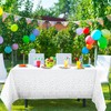 Paready Tablecloths for Parties Disposable 1 Piece Table Cover Table