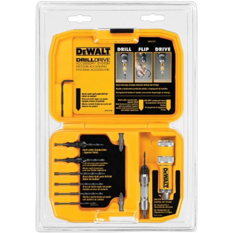 DEWALT Screwdriver Bit Set / Drill Bit Set, Flip Drive,