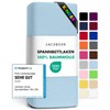 Jacobson Jersey Fitted Sheet, Cotton Bed Sheet (60 x 120