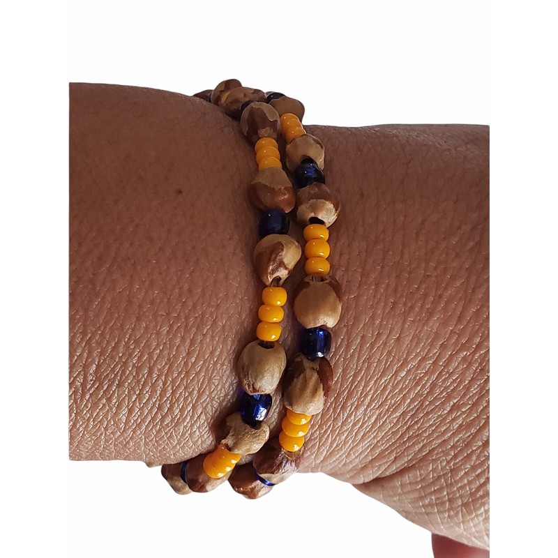 Stretch Ghost Bead Bracelet