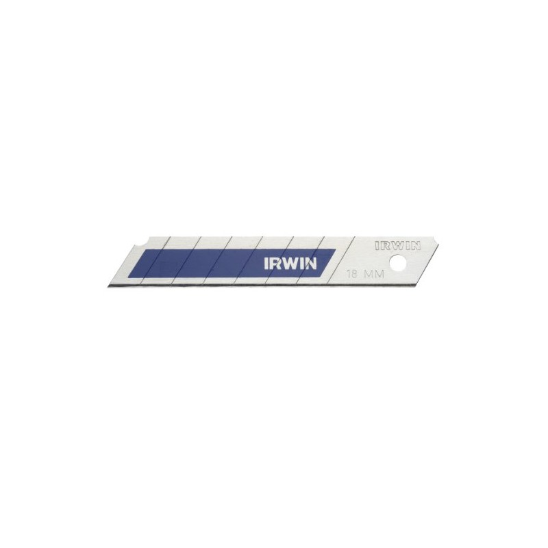 Irwin 10507103 18mm Snap Off Blades - Blue (Pack of