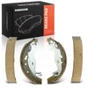 A-Premium Rear Brake Shoes Set Compatible with Toyota Yaris 2019-2020,