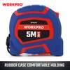 WORKPRO Plastic Tape 5m 19mm 12.5 x 8 x 8cm
