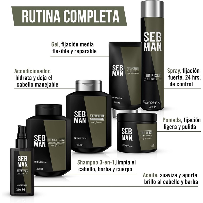 Sebastian Professional SEB MAN The Player Gel de Fijación Media
