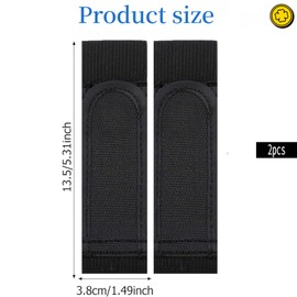 DAJING No Buckle Belts for Men 2 Pack - Stretch Elastic Belt, Adjustable Invisible Buckle Free Design, Perfect for Any Occasion