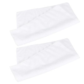 Fitness Towels for Sweat, Pack of 10 Microfibre Fitness Towel, Microfibre Hair Towel, Microfibre Towels for Cars, White Sports Towel, Square Microfibre Yoga Towel, Perfect for W