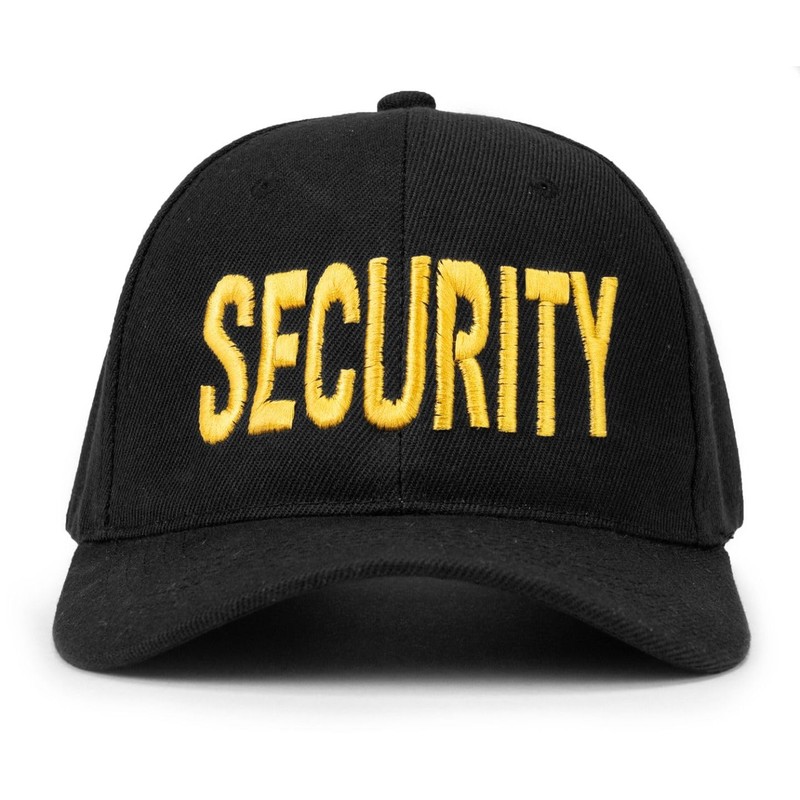 First Class Security Cap with Embroidered ID On Front (US,