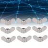 10pcs M8 Wing Nut 304 Stainless Steel Wing Nut 8mm