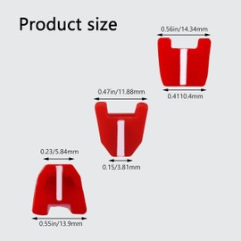 42-38-0017 No-Mar Pad Kit for Milwauke 2746-20 Nailer Tip Kit, Fits Milwauke 18 Gauge Brad Nailer & Finish Nailer (4Pack)