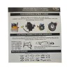 ISUMO 2 x Parking Aid Sensor Connector Front For Nissan