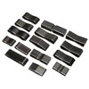 15Pcs Hollow Punch Cutter Hardened High Carbon Steel Rich Sizes