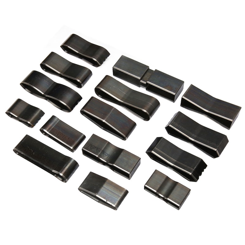 15Pcs Hollow Punch Cutter Hardened High Carbon Steel Rich Sizes