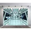Yeele 10x6.5ft Spaceship Backdrop Spacecraft Space Station Interior Exploring Future