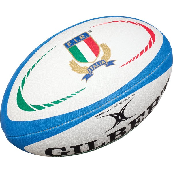Gilbert Italy Rugby Replica Rugby Ball - Size 5