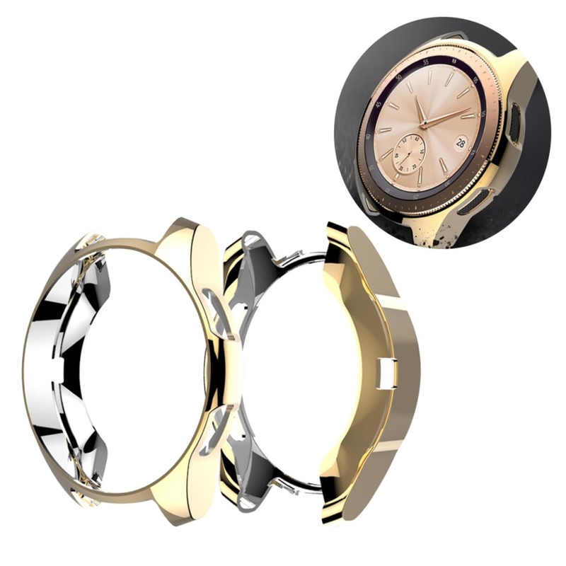 jojofuny 3pcs TPU Watch Case Protective Cover for Golden Color