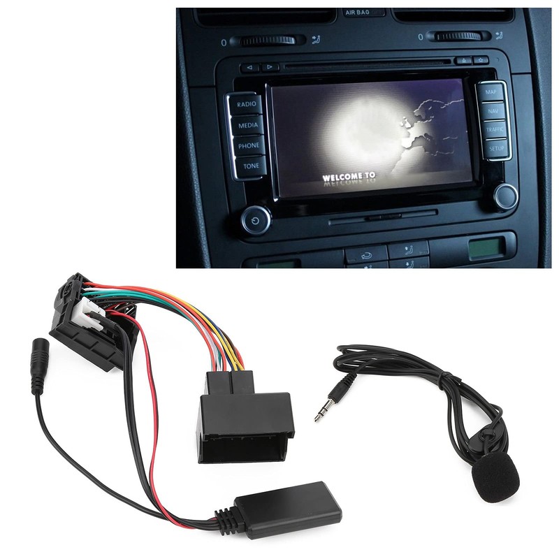 Microphone Adapter Auxiliary Audio Wire, Car Bluetooth AUX Module, 59