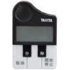 タニタ 勉強 学習 タイマー マグネット付き メロディー お知らせ ブラック TD-382 BK