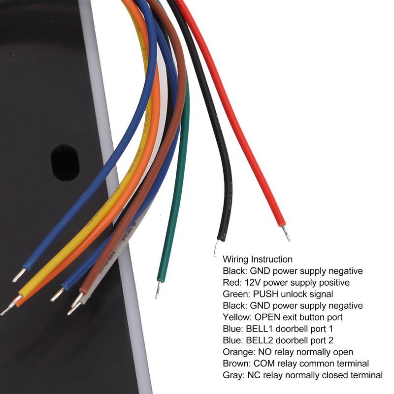 Keypad Touch Access Control System ID IC NFC Card Waterproof