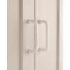 funifiti 5-Pack Bathroom Cabinet Pulls Cupboard Door Handles Modern White