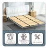 Yarfyk Folding Box Spring, Bed Plate,Queen Bed Board Under Mattress