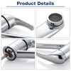 Rehomthy Kitchen Sink Mixer Tap, Single Lever Kitchen Faucet, Kitchen
