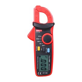 UNI-T UT210B Mini Clamp Meter - TRMS True RMS Measurement, NCV Non-Contact Voltage Detection, AC/DC Current (2-200A)/Voltage/Resistance Tester, Auto Range, Overload Protection, CE & US-Canada Certifie