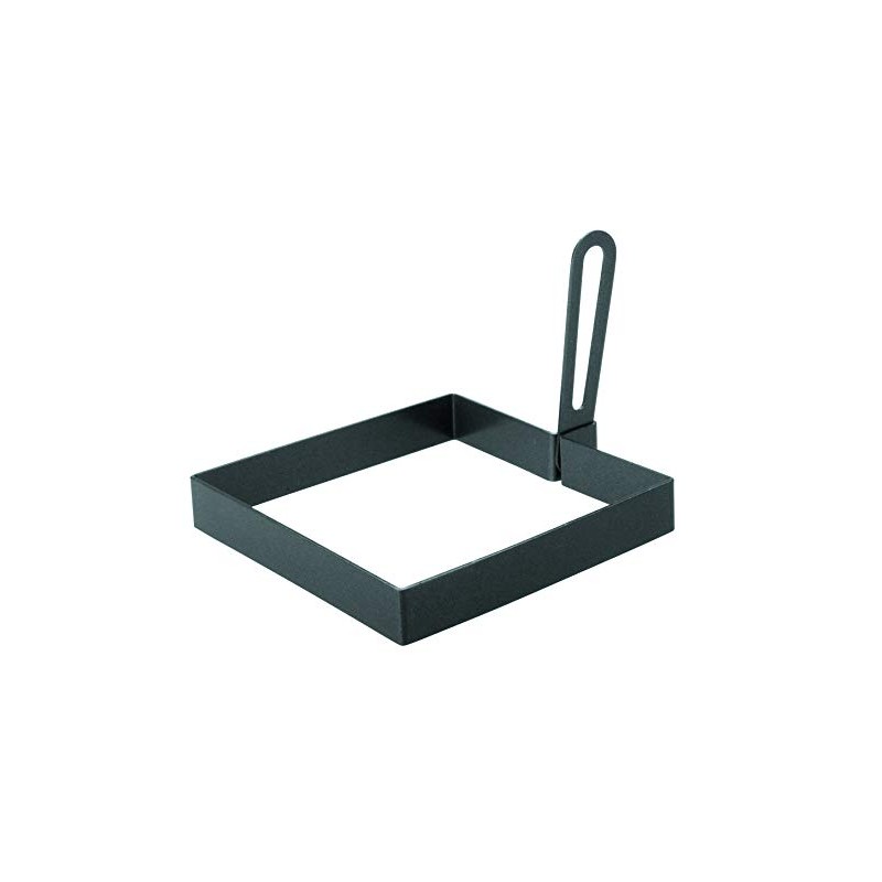 Ibili Egg Mould Moka Square 10x10 cm, rolled steel plate,