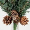 Unbranded Set of 2 Snowy Artificial Mixed Pine 29" Sprays