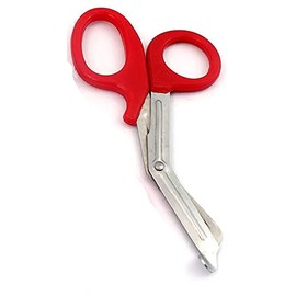 2pcs Paramedic Utility Bandage First AID Trauma EMT Shears Scissors 7.5" - Red