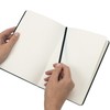 Bullet Journal A5 Dotted Notebook with Faux Leather Hardback Cover