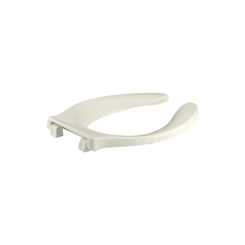 Kohler K-4731-SC-96 Stronghold Open-Front Elongated Toilet Seat Biscuit