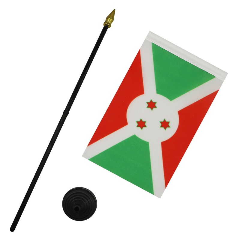 Desk Flag Burundi Flag Canada Table Flag 4 x 6
