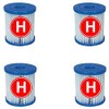 Kartuschen f&uuml;r Intex-Schwimmbecken-Filter&nbsp;&ndash;&nbsp;Intex Typ H, 4&nbsp;St&uuml;ck