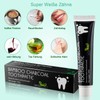 Toothpaste Activated Charcoal - Natural Teeth Whitening Black Toothpaste -