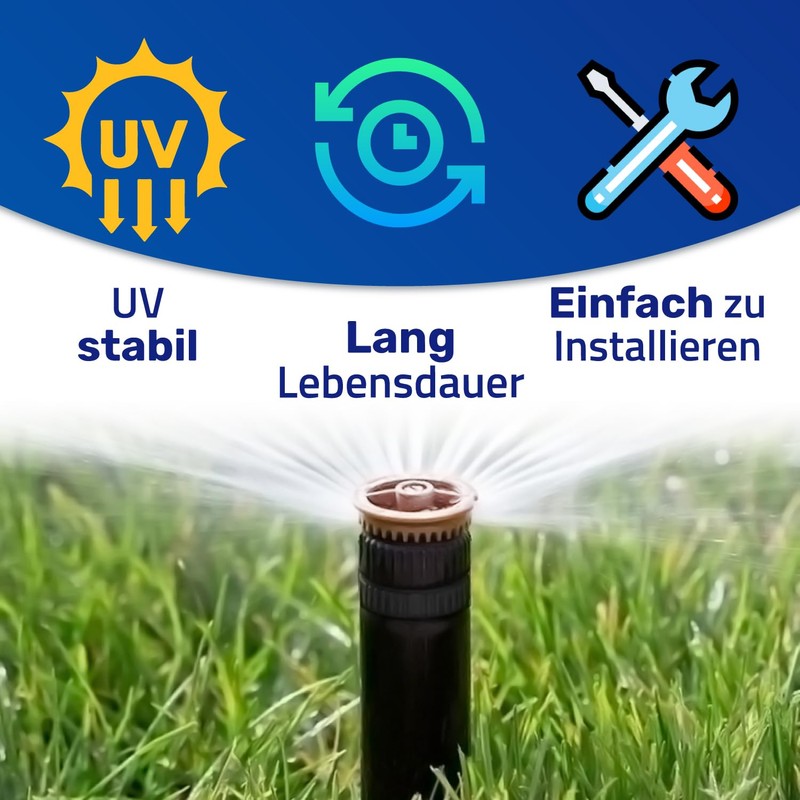 Irrigation Sprinkler 18 Van for Garden Irrigation System with Adjustable