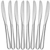LEKAYIHU 8Pcs Stainless Steel Dinner Table Knives Set, Butter Knives,Reusable