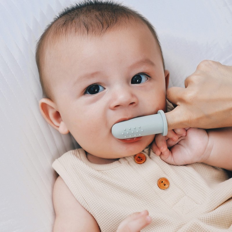 Moonkie Baby Toothbrush Finger Toothbrush Oral Cleaner Kit for 3