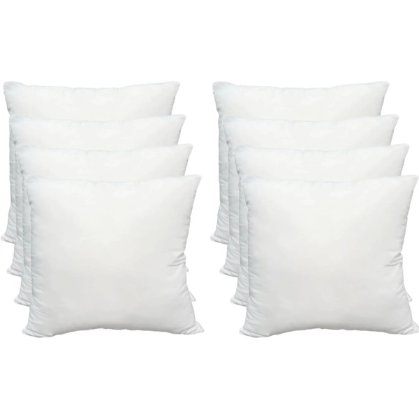Obruosci Luxury Throw Pillow Inserts, Pack of 8, 16 X