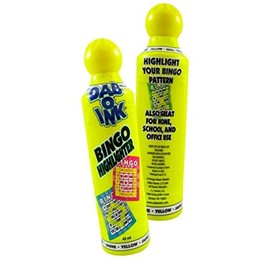 Dab O Ink Yellow Highlighter Bingo Dauber- Set of Two