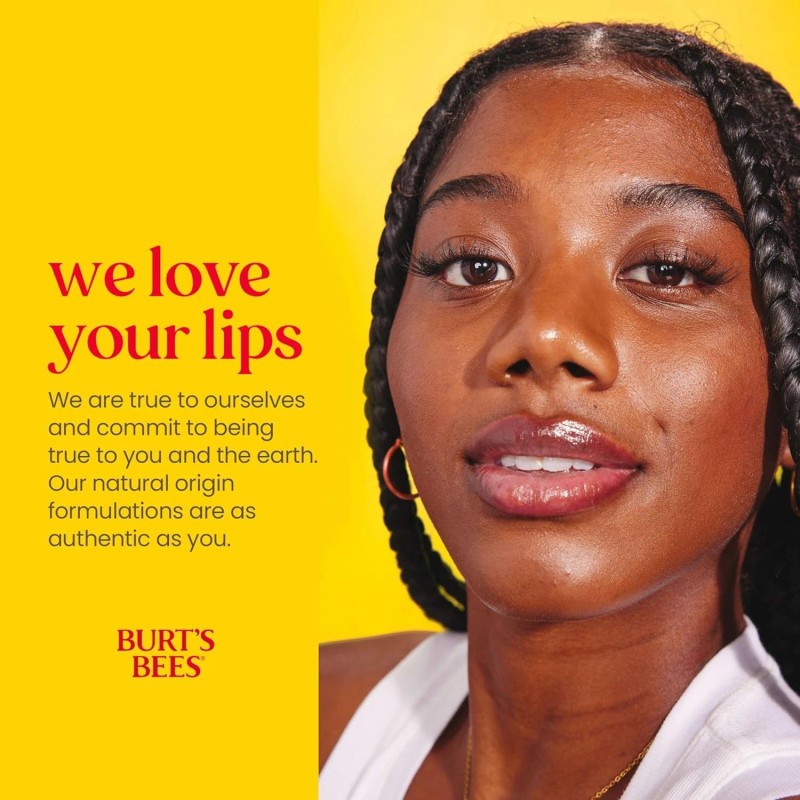 Burt's Bees Lip Balm Vanilla Bean Lip Moisturizer 2 Tubes