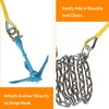 Anchor Rope 50 Ft X 3/8 Inch, Premium Solid Braid