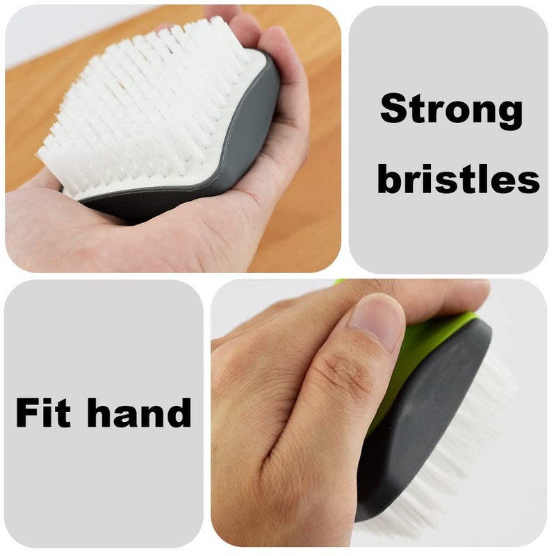 2 Pcs Vegetable and Fruit Cleaning Brush,Potato Scrubber,Flexible Fruit Brushes