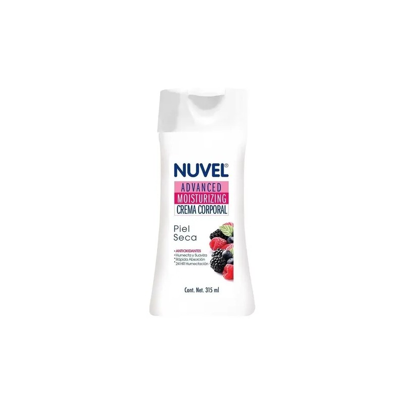 Nuvel Advanced Moisturizing Crema Corporal Piel Seca 315 Ml