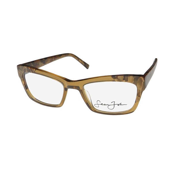 Sean John 6027 Cat Eye Eyeglass Frame/Glasses Colorful Celebrity Designer
