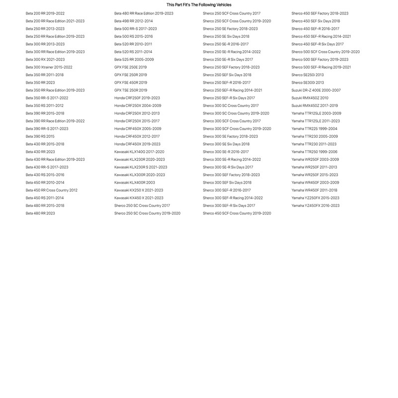 Tusk Motorcycle Enduro Lighting Kit