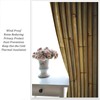 ZhiRain Bamboo Curtains Nature Japanese Asian Plant Brown Print Curtain