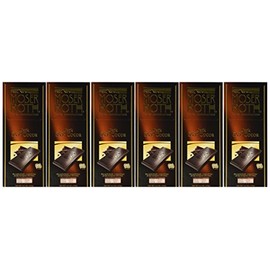 Moser Roth Fine German European Dark Chocolate 70% / 85% Cocoa (6 Pack) (85% Dark Chocolate)